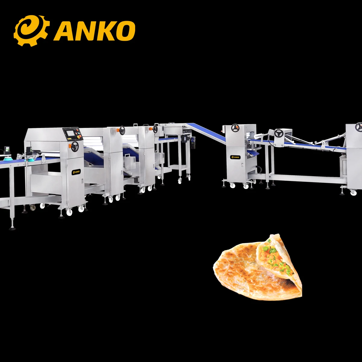 ANKO Commercial Big Scale Hot Sale Puff Pastry Pie Machine