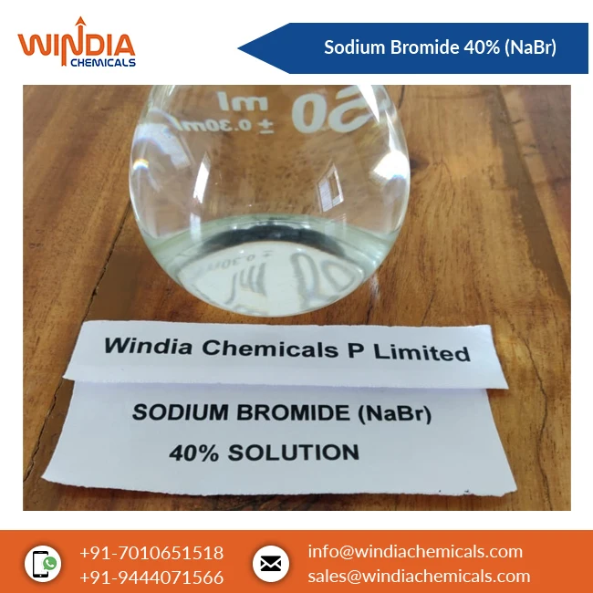 
40% Sodium Bromide Solution NaBr at Low Market Price 