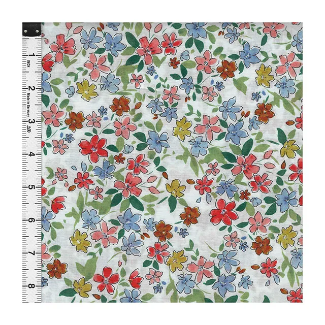  Minari ET 1445 Тканое полотно 100% чесаный хлопок CM60x60 цифровой принт цветочный узор быстросохнущая ткань продукт в Корее