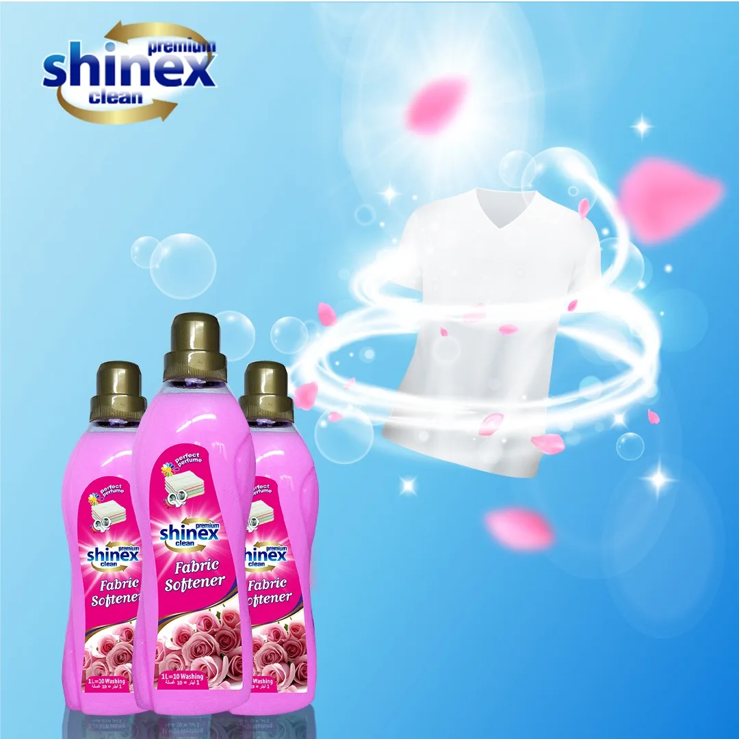 Wholesale Fabric Softener Liquid  Laundry Conditioner Scent Booster 1 lt Lotus Rose Jamsine Long Lasting Perfume  OEM ODM PL