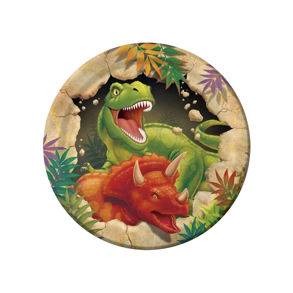 
Disposable dinosaur party supplies set party favors and decoration paper plate and cup dinosaur theme dinnerware 