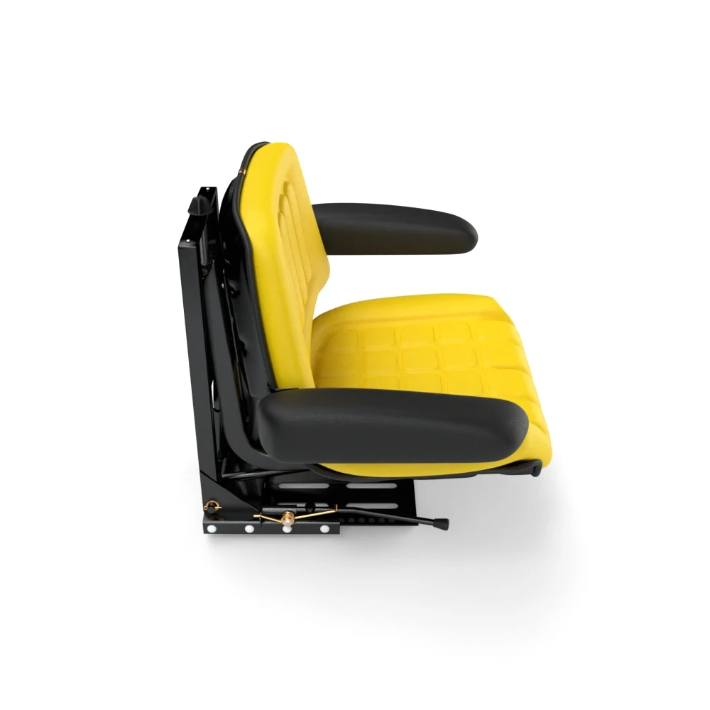 Unique Design Yellow Arm Rest Tractor Universal Seats for Combine Harvester and Tractors