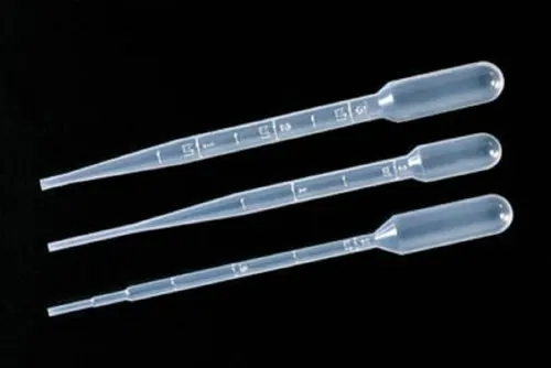 Plastic 3ML Disposable Pasteur Pipette Sterilized Micropipette Tips Hospital Consumables Raj Biosis IN;27243 Lavender 3 Years