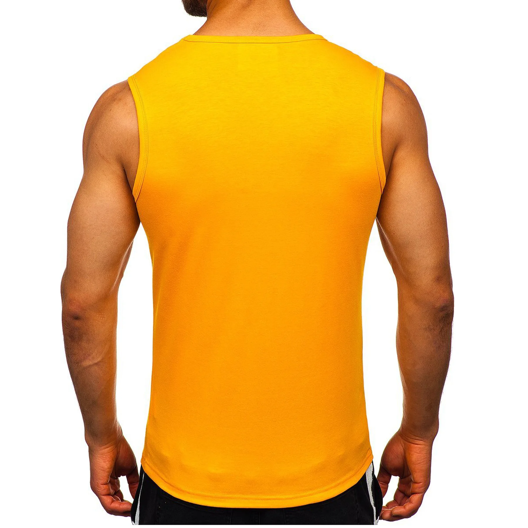 2021 Cotton Custom Workout Tank Top Bulk For Men Fit Summer Muscle Singlet Multi-Colors Sleeveless Travel Vest Cut Off Tank