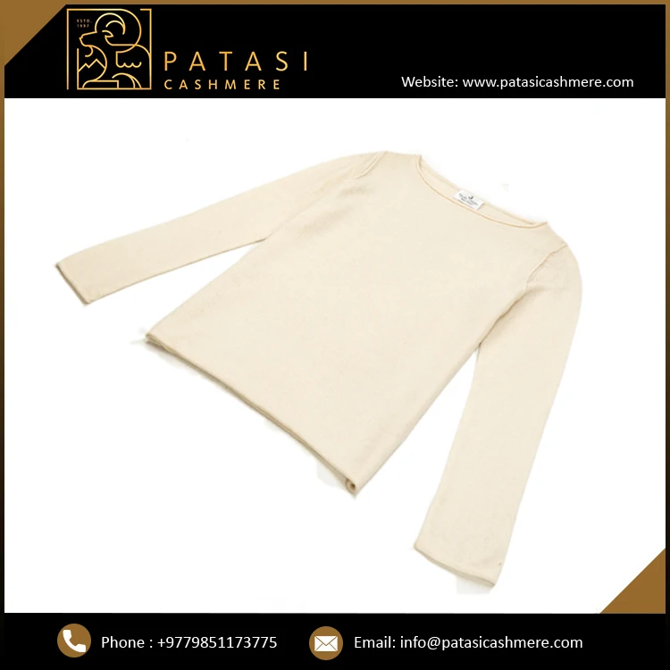 Luxury Ladies Pullover Sweater Soft and Warm Light Spring Wear with Hoodie and Printed Pattern Best Price from Nepal
