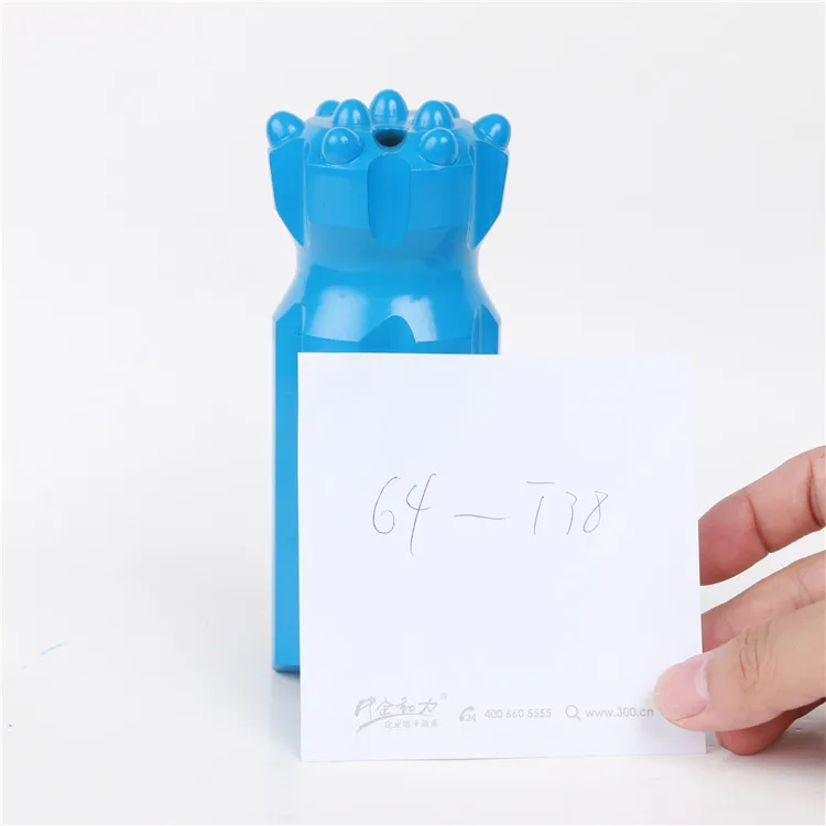 
hard rock coal mine cemented carbide button retract threaded thread tap drill bits set for stone 