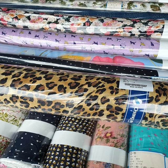 Stock - 16956; Poly Dobby Georgette Print Woven