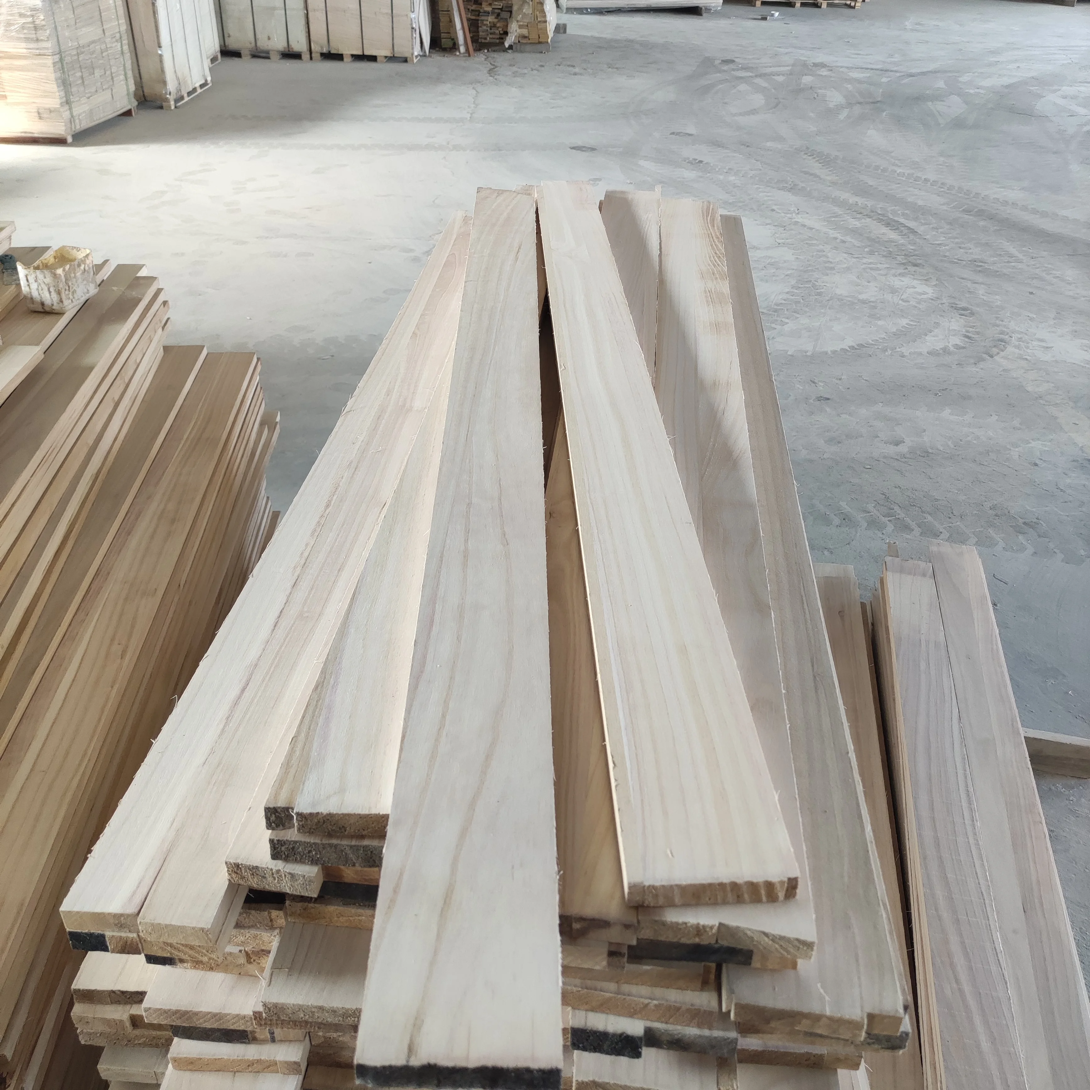High Quality Light Wood Wood Strip Paulownia Wooden Bed Slat