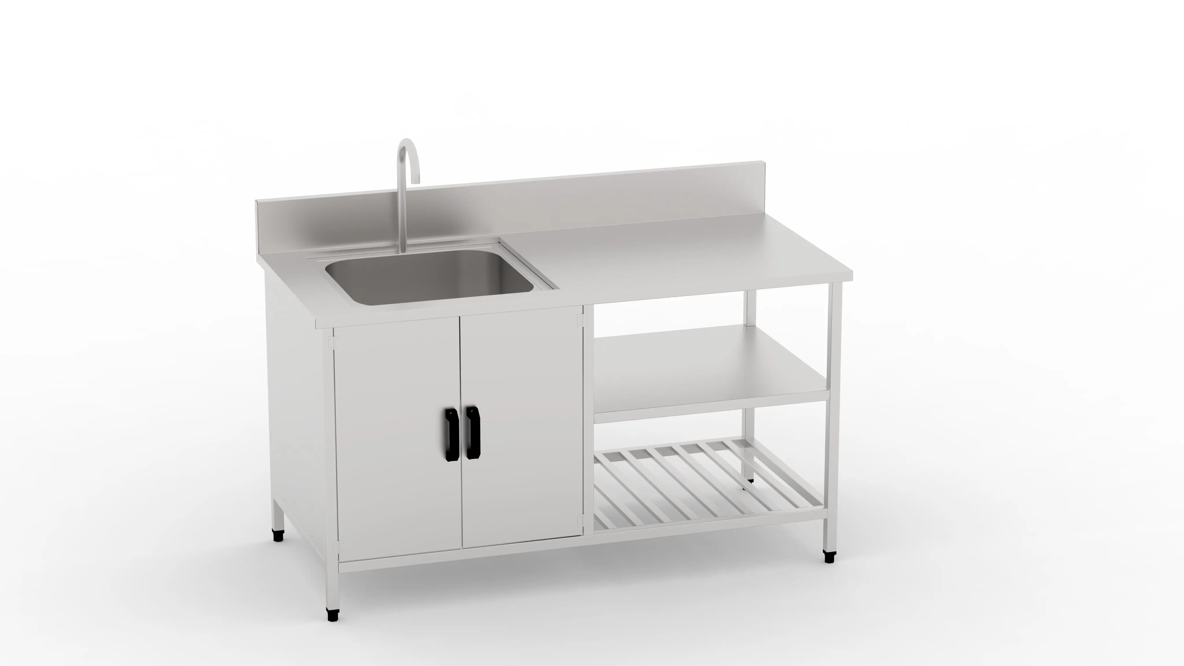 Factory Price Steam Restaurant Kitchen Table Table Stainless Steel Kitchen Worktable