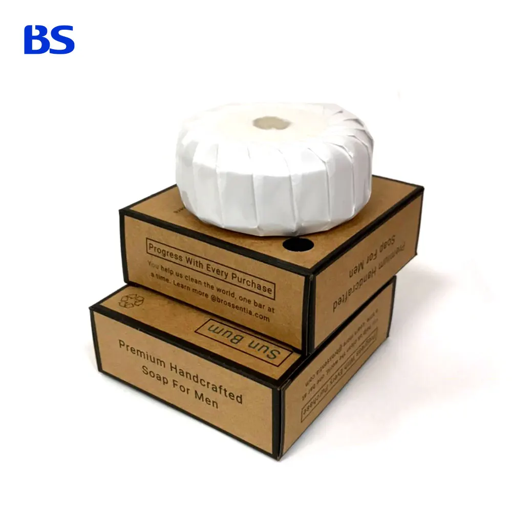 
Essence Oil Nourishing Moisture Enzyme Hand sanitizer Soap Paper Packaging Box with Soft Touch Lamination 