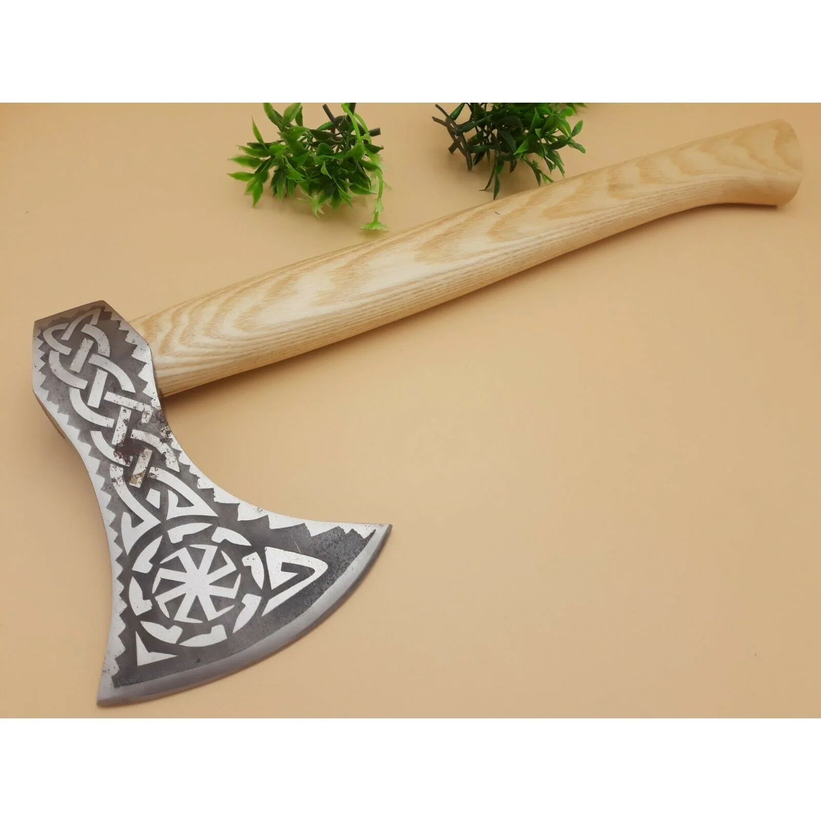  Нержавеющая сталь Viking Охота гравировкой из вулканической лавы ручная работа тактические углеродного кованые оси для выживания на природе кемпинга и резьба по дереву