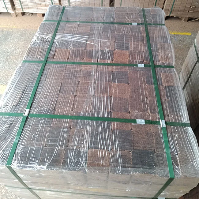 Good Quality High Nail Retention Wooden Pallet Block 75x75x75mm Euro Pallet Packed In Plastic Wrap Packaging