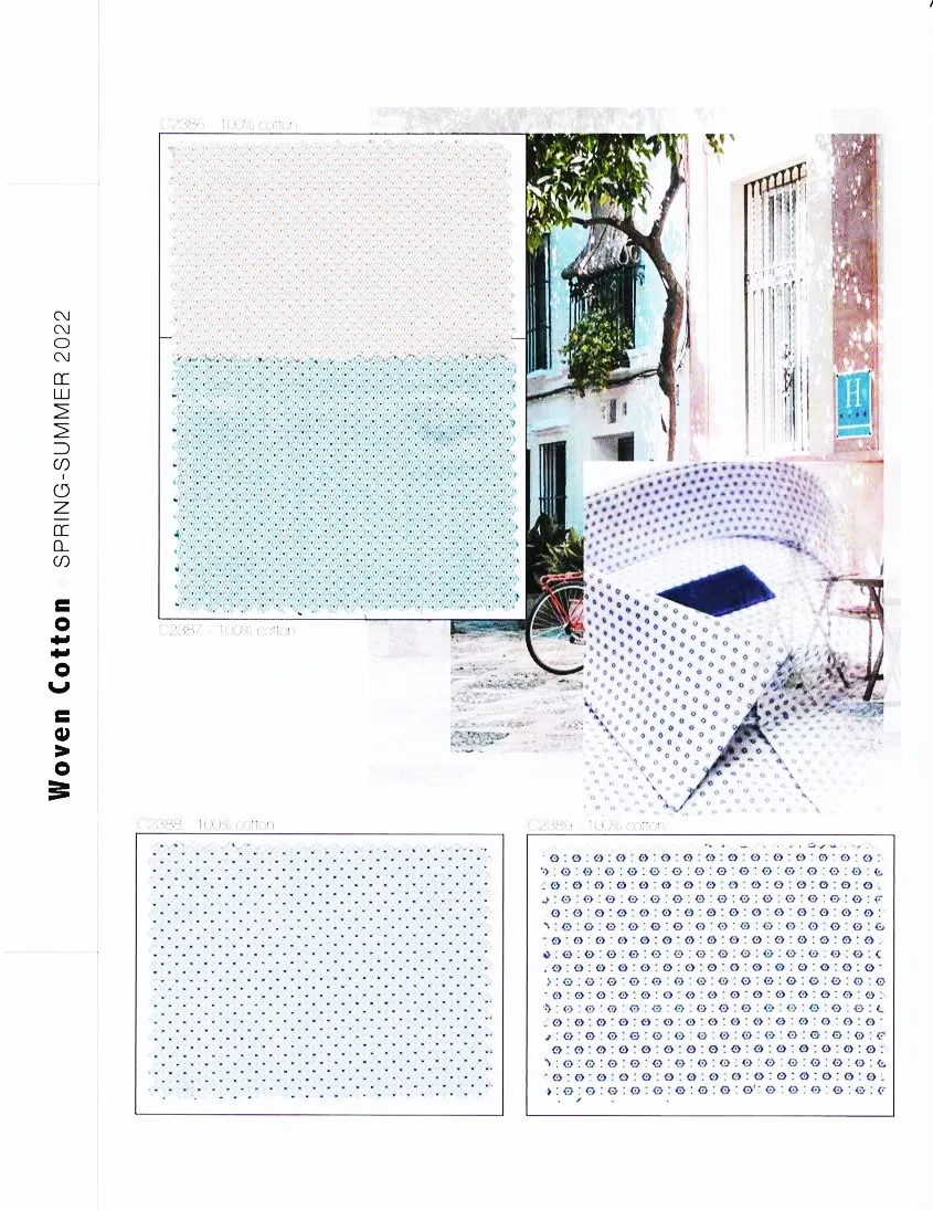 Тканый хлопок Весна/Лето 2022-электронная книга из ткани и цвета для города модных мужских