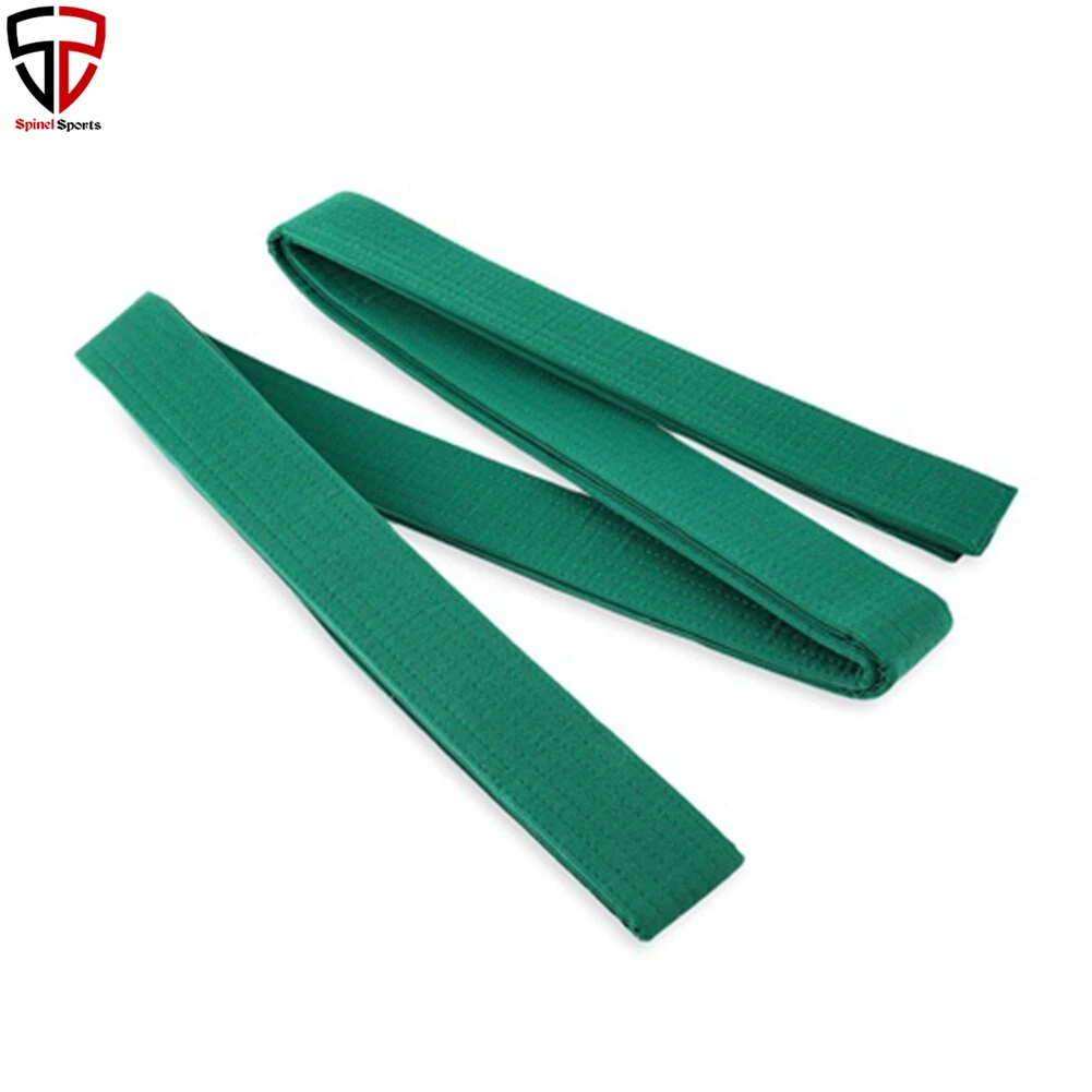 
Professional BJJ Belt Karate Judo Double Wrap Waistband Martial Arts Stripe Sports Belt for Adults Kids Red Green Yellow 
