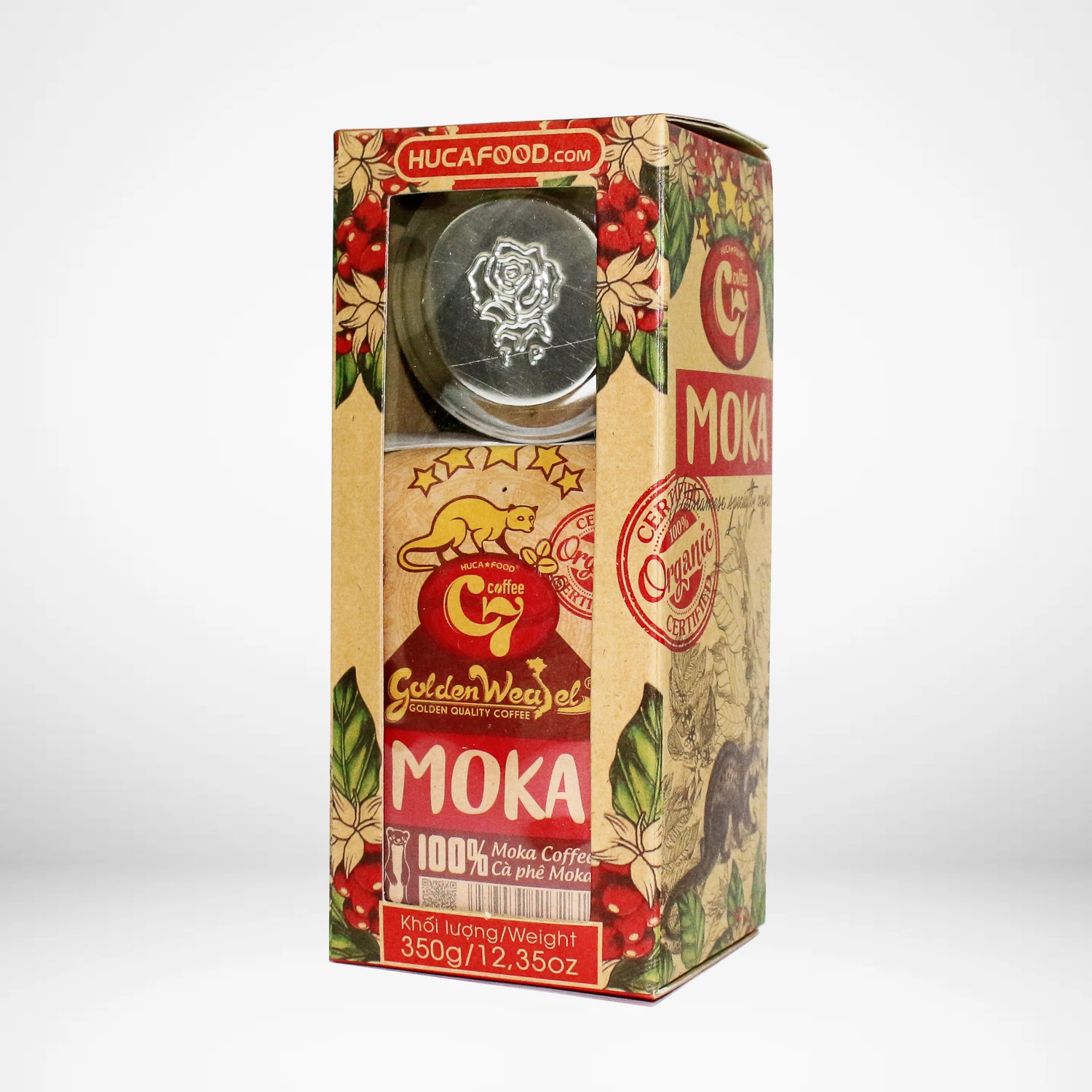 OEM, ODM, частная торговая марка «Golden weasel»-Специальный кофе Мока, смесь кофе, среднее жареное кофе HucaFood