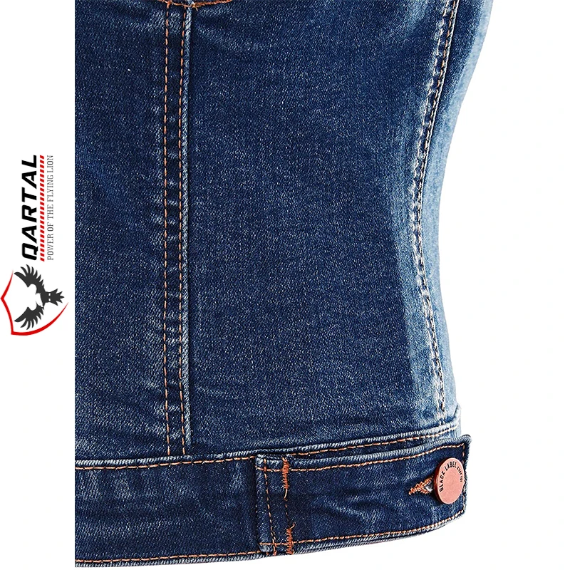 Sleeveless Ripped Denim Jacket For Women Best Wholesale Customized Logo And Design Jean Jacket For Women 2022 Jeans Vest Coat