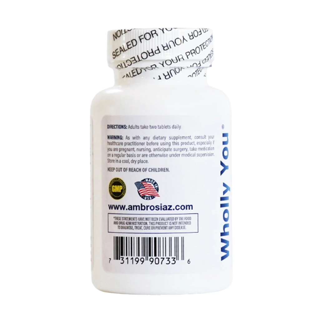 
CaAKG + Vitamin C Capsules Dietary Supplement Private Label Dietary Nutrition 