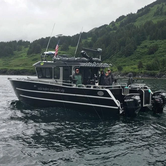 9.75m 32ft  Aluminum catamaran fishing  boat work boat for sale