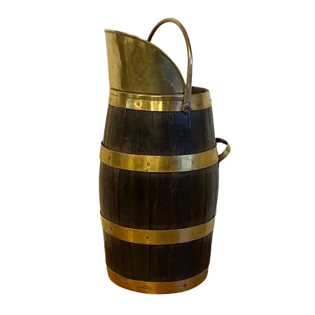 Superior Quality Copper Coal Basket With Brass Handle For Outdoor And Indoor Usage Fireplaces Coal Bucket At Cheap Prices