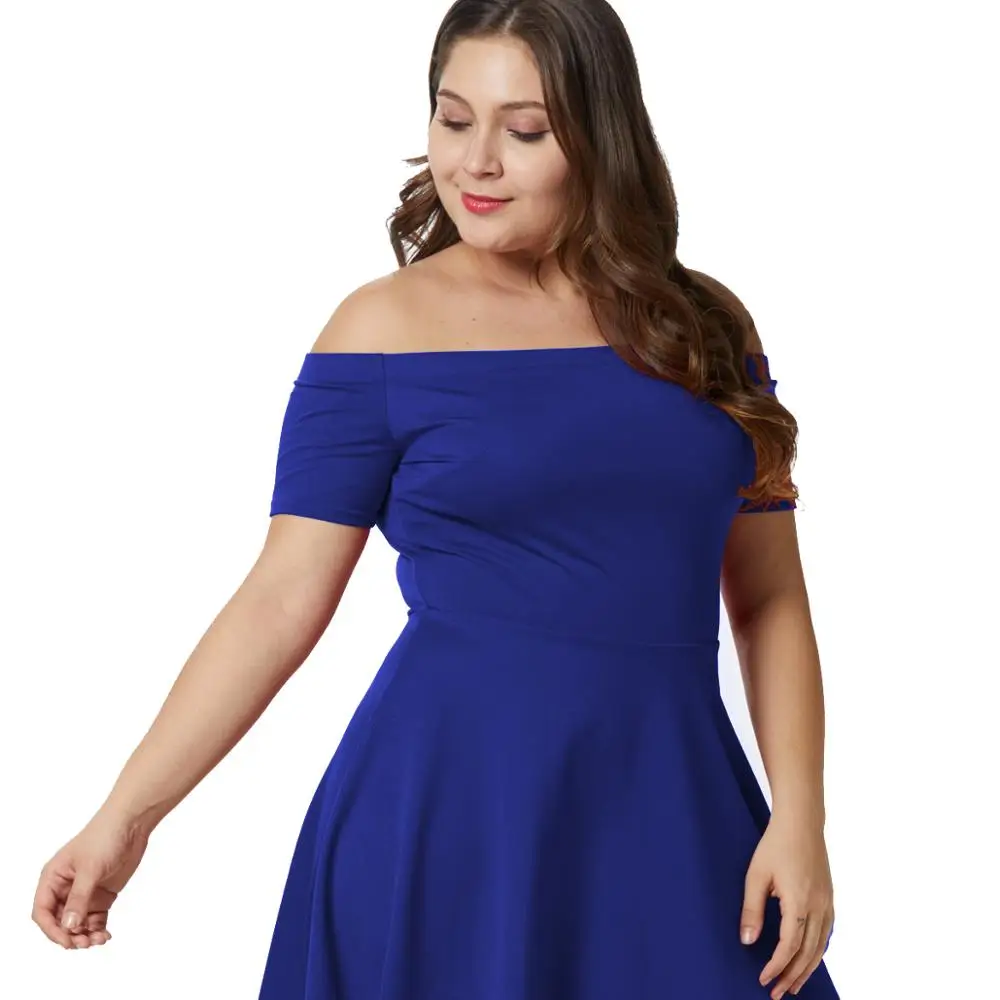 Elegant Party plus size online shopping dresses 2020 new one piece women dresses