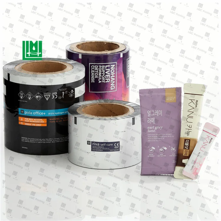 Plastic rollstock bopp lamination heat seal film roll on reel plastic roll