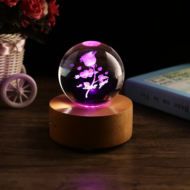 3D лазерный хрустальный шар волшебный подарок для подростков детей день рождения