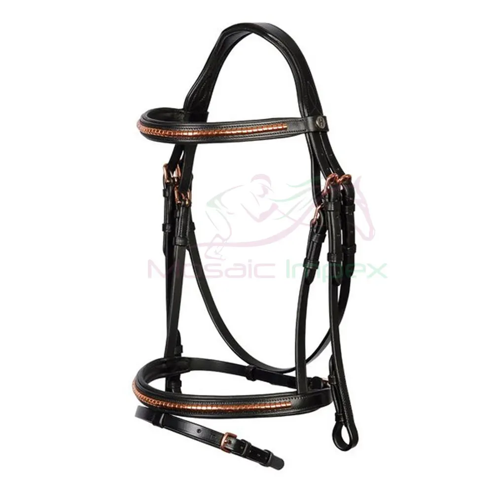 horse hackamore bridle anatomical headstall western bosal fairfaxs dressage english cavesson