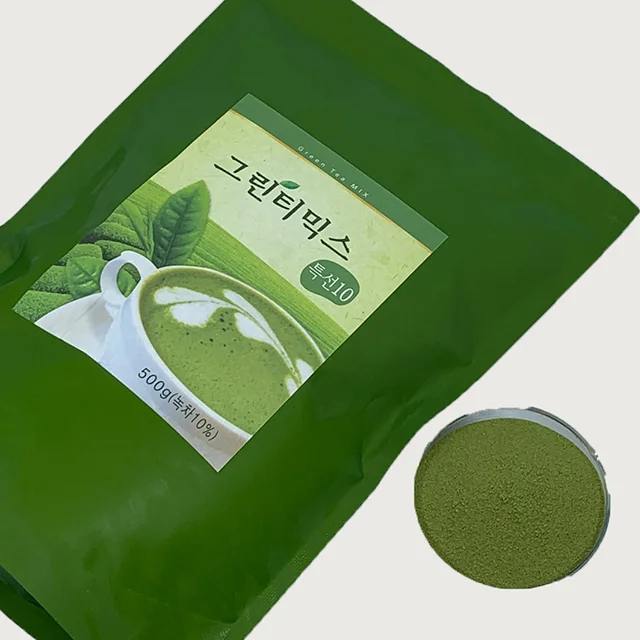 Korean Domestic Manufactured Korean home cafe Green tea powder mix large capacity for multi-functional uses