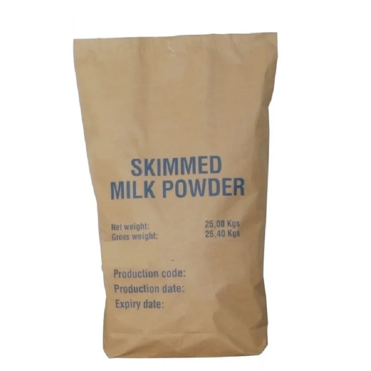 Wholesale Organic Non GMO Powdered Milk Healthy Food Full Cream Skimmed Milk Powder