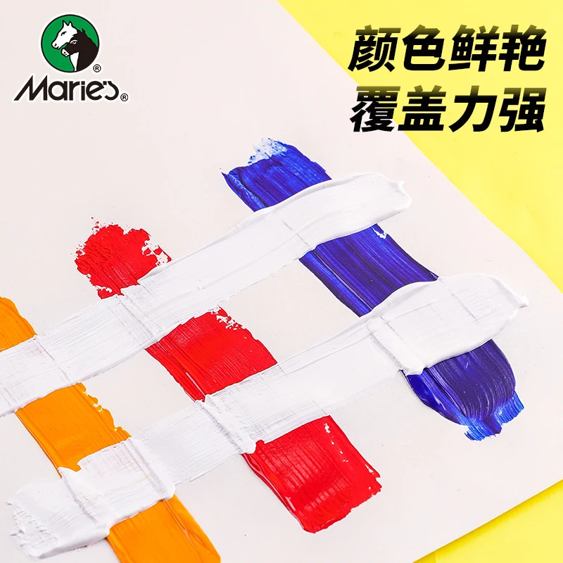 Maries 21 colours 2L wholesale large bottle artist professional acrylic pigment colour interior wall graffiti paint