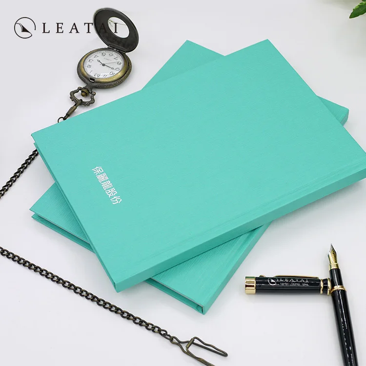 Заказной оптовый заказ зеленый блокнот