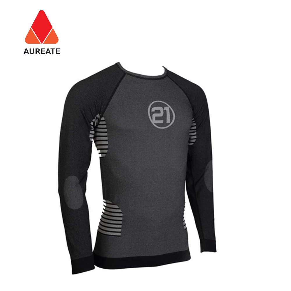 
Gym Wear Men Seamless Thermal Underwear Set 