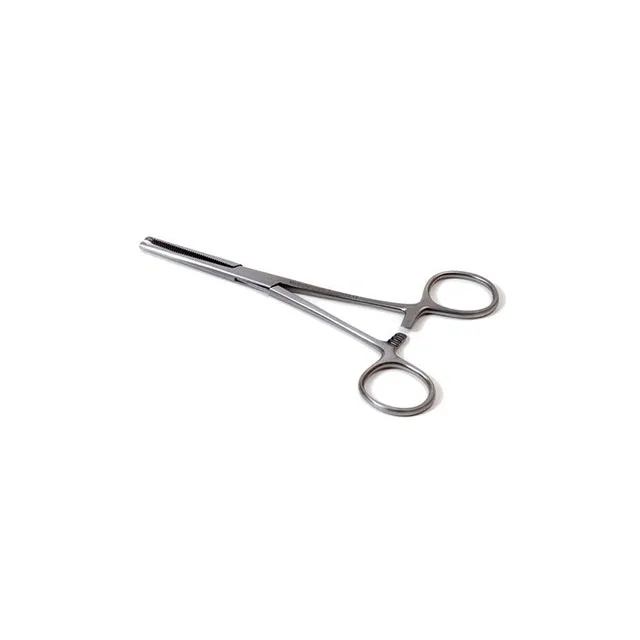 Stainless Steel Kocher Forceps Straight 14 CM Artery Kocher Forceps Single Use Surgical Forceps