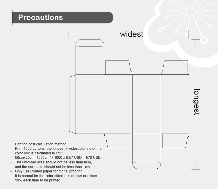 Free Sample Sells Shopping Moon Cake Custom Printing Paper Box Below 1251cm2~1500cm2