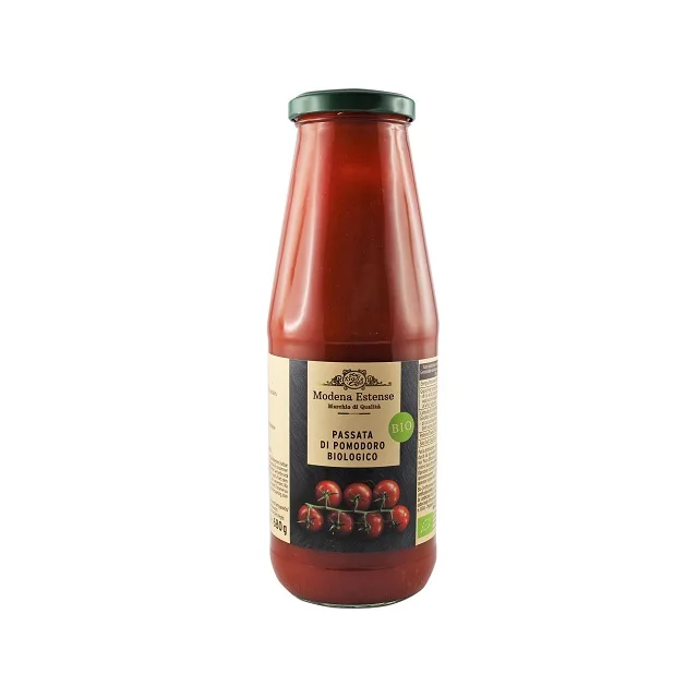 
 Органический итальянский томатный соус Passata в стеклянной бутылке 680 г  