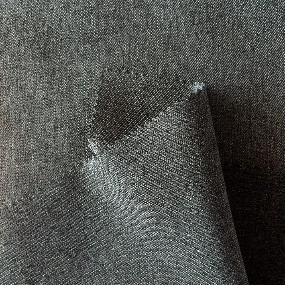 2020 New Product 300D Cationic 2/2 Twill Melange Fabric  PU Coating Fabric Labour Suit Fabric