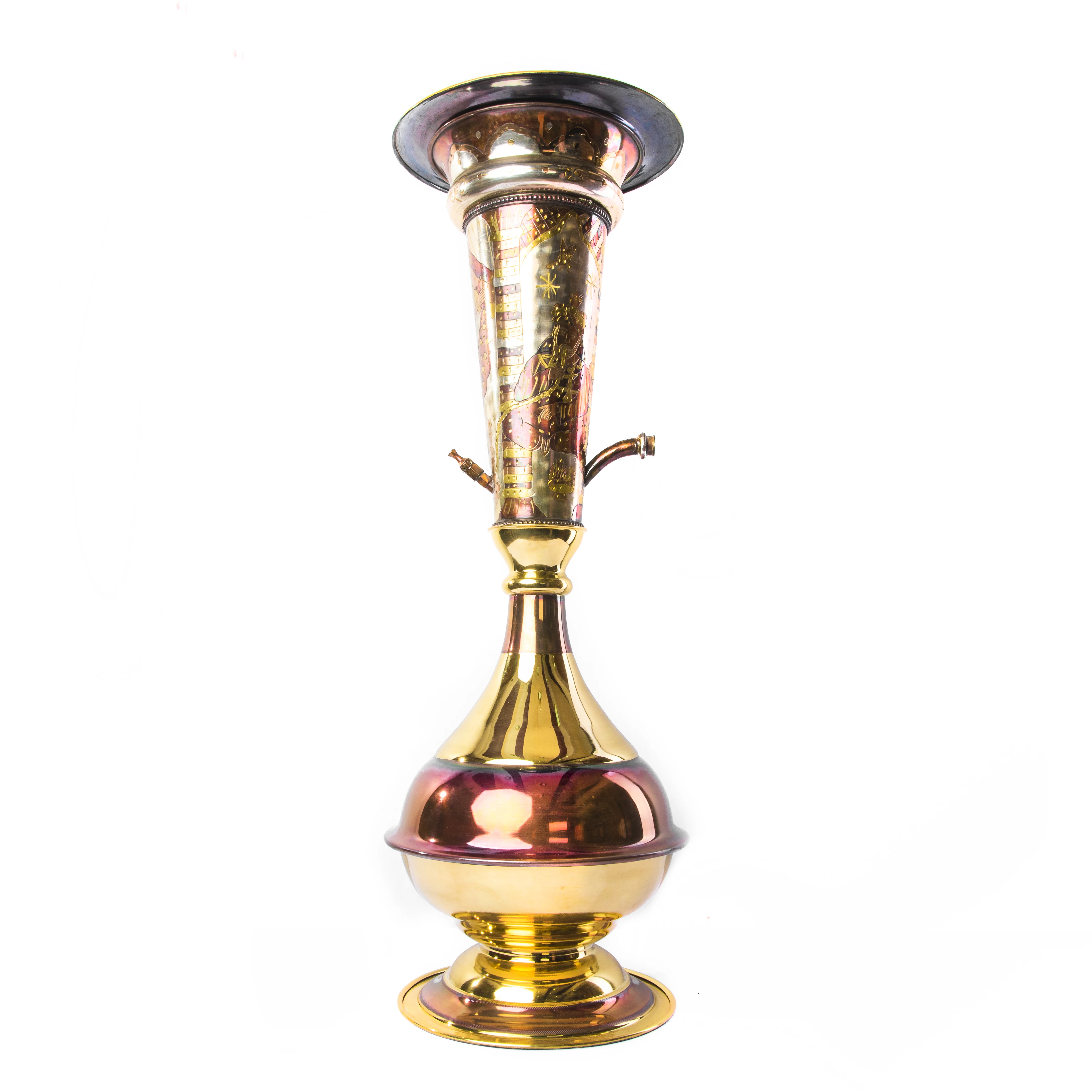 limited Edition Unique designer farida solid brass Giant Hookah