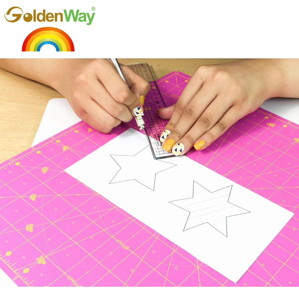 Square Rotatable Sewing Table Cutting Mat Self Healing