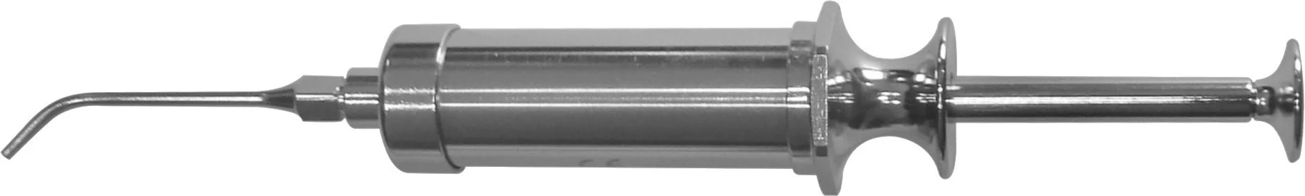 Dental Cartridge Water Syringe, Self filling, 10ml, with one Luer-Lock cannula