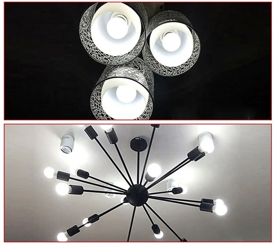 Factory Direct Sales Aluminum Plastic 12W A60 220V B22 E27 GLOBE LED bulb