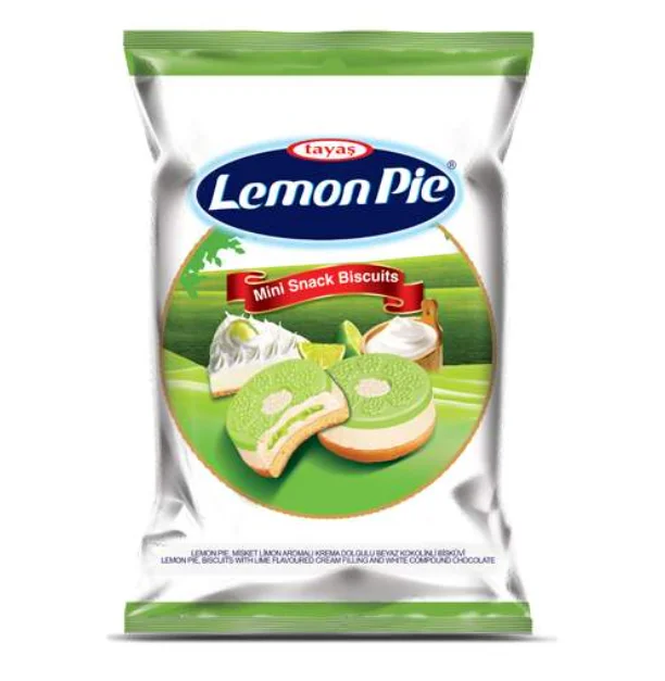 
LEMON PIE Bag 1000g By TAYAS FOODS Made In Turkey 
