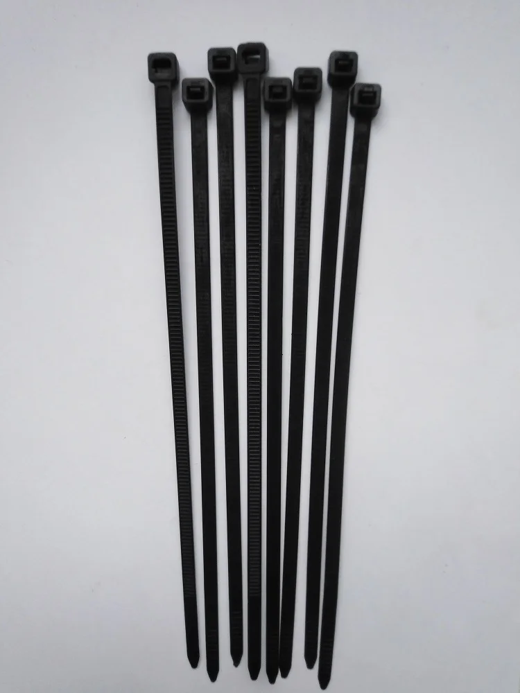  Самоблокирующийся нейлоновый хомут черного и натурального цвета 200 мм X 4 8 из малайзии