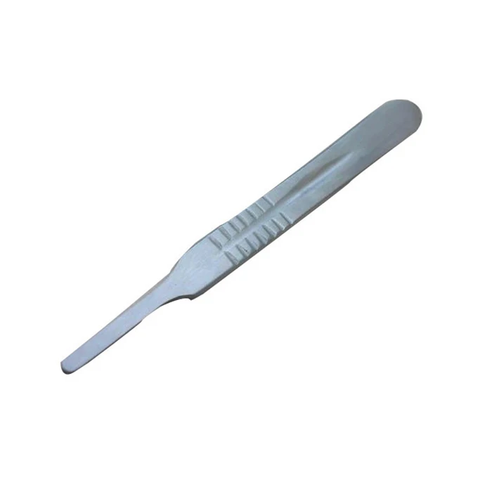 BP Handle #4 / Scalpel Handle + 10 Sterile Blade # 22 Stainless Steel Custom Size Balde Holders