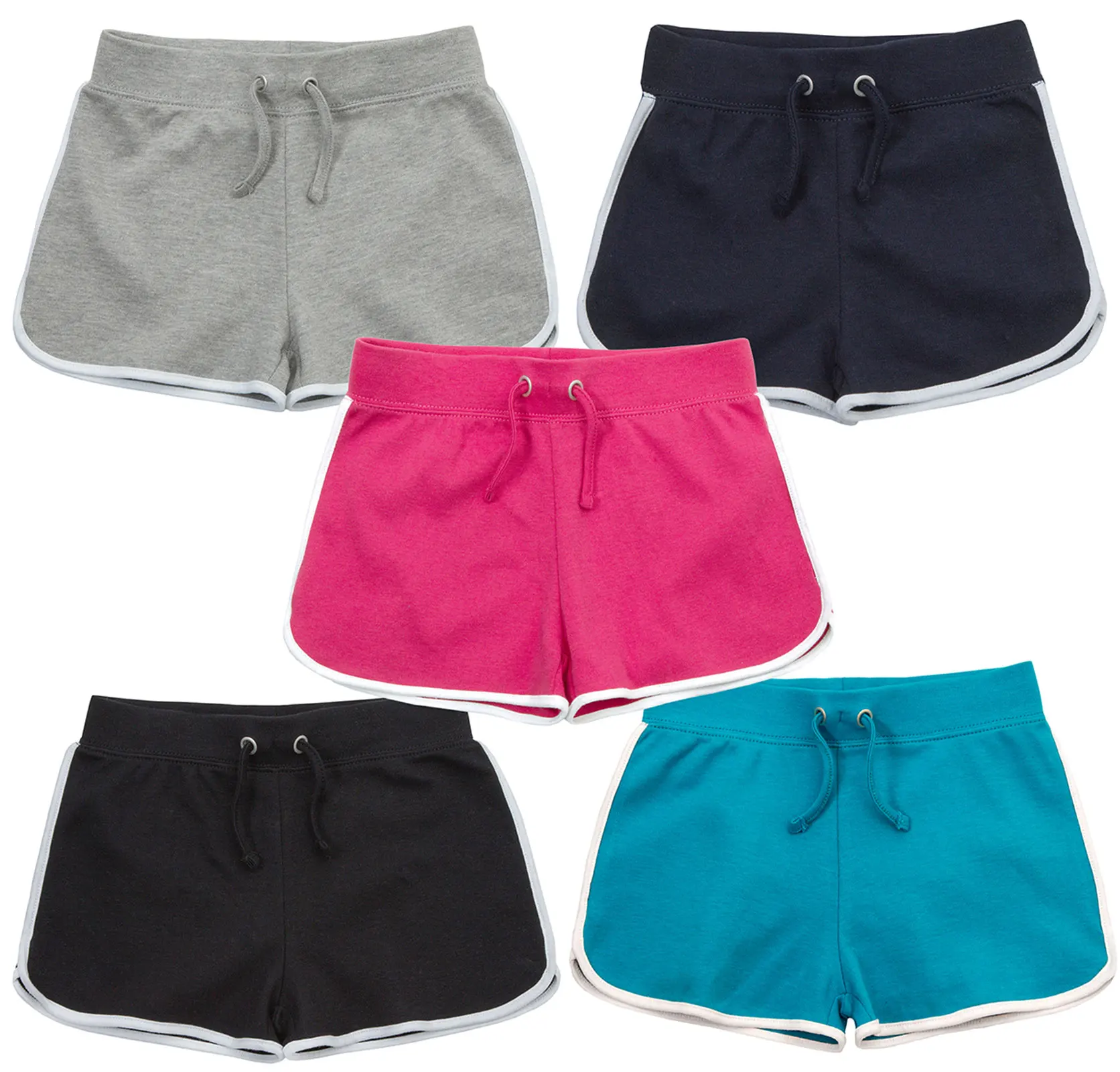 New Arrival Wholesale Women Shorts Young Teenager Girls Shorts Sports Wear Gym Shorts With Customize Logo And Design Printing