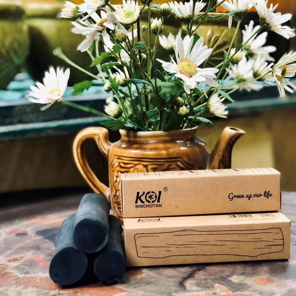 Set Water Filter Barbecue (BBQ) Stick Binchotan Charcoal No Waste No Plastic Activated Charcoal Hard Wood 3 Pcs and Set 5 Pcs