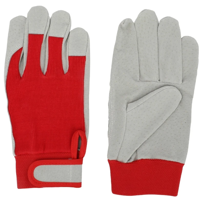  Рабочие перчатки из воловьей кожи с усиленной ладонью