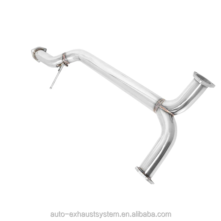 Широко используемая Автомобильная Y-образная выхлопная труба хвостовик 304/201 Универсальная автомобильная деталь из нержавеющей стали