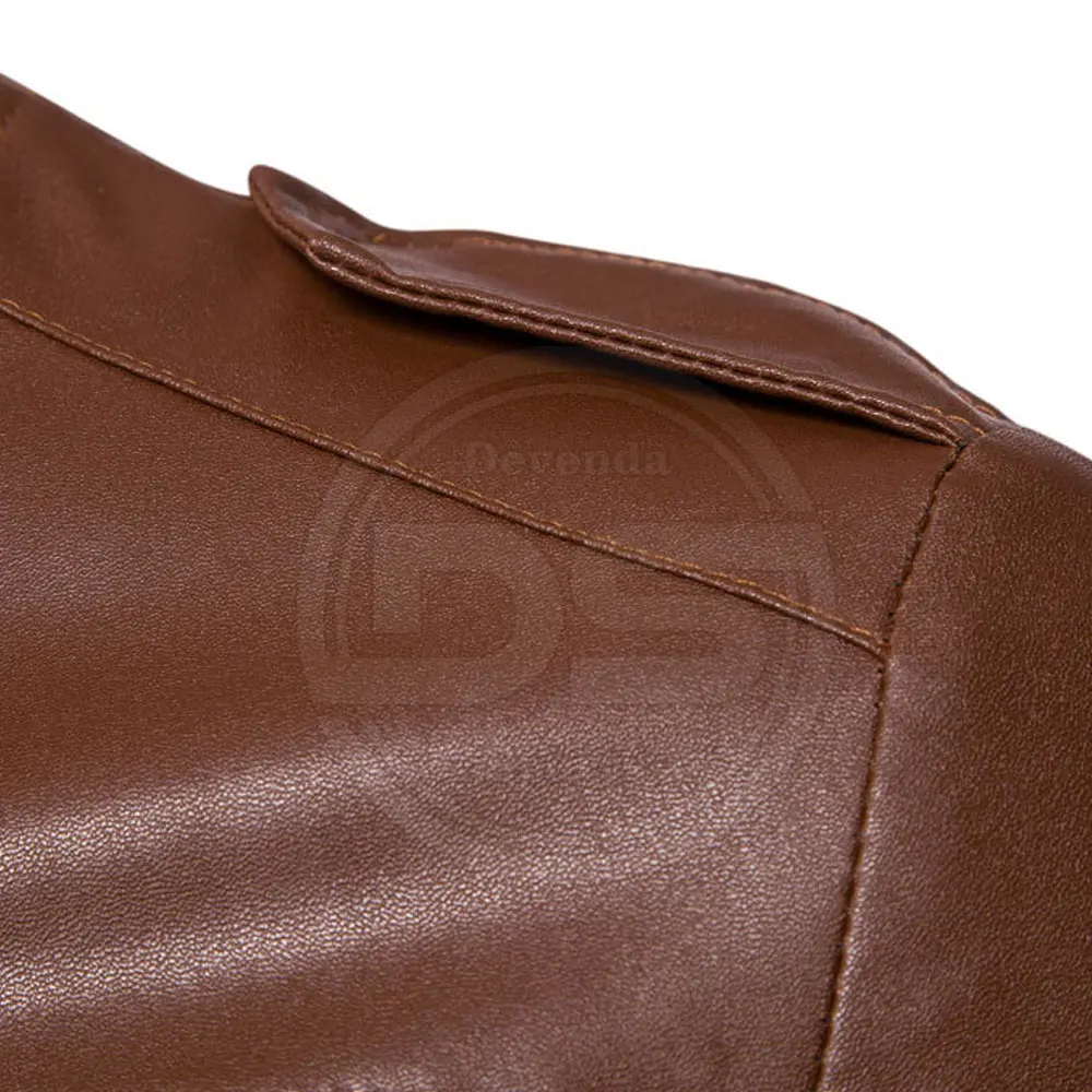 Лучшая цена Мужская модная кожаная куртка на заказ сделано в Пакистане