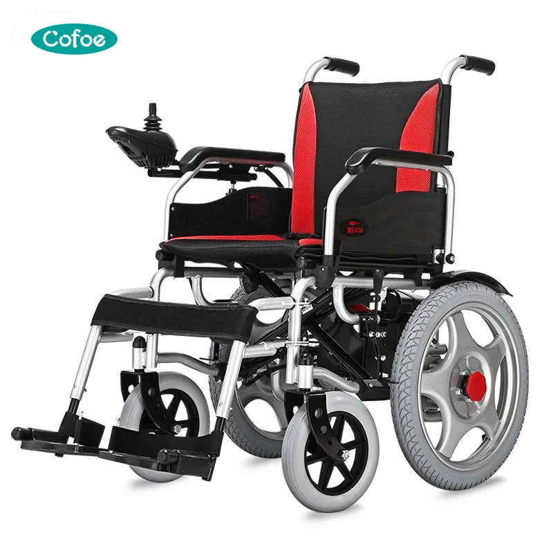 Supply cheap price folding handicapped power electric wheelchair for disabled