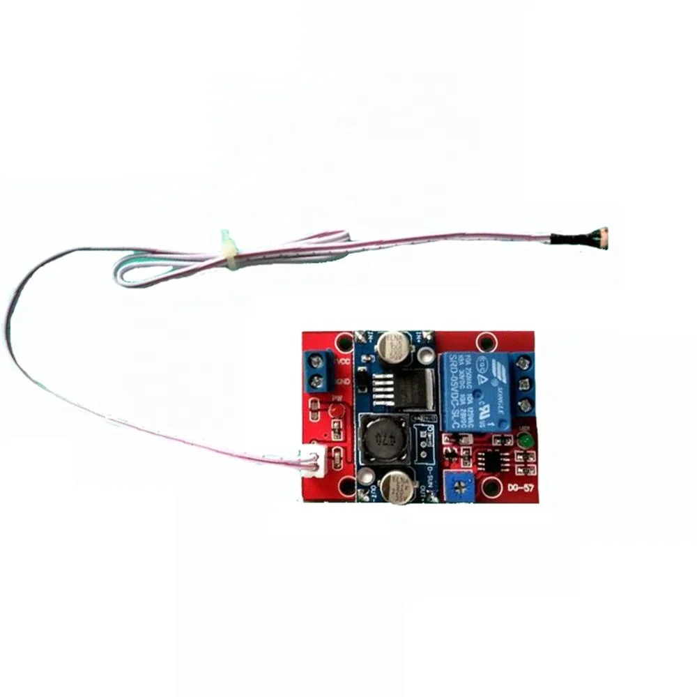 Светочувствительный сенсорный релейный модуль Taidacent 24 В оптический индукционный фотодиод транзистор переключатель цепи световой датчик